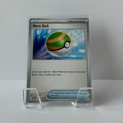 Pokemon Scarlet & Violet 181/198 Nest Ball - NM/M - Pokemon TCG - English - Image 1