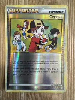 Pokemon - Copycat - 90/123 - Reverse Holo - Heart Gold Soul Silver: Base Set LP - Image 1