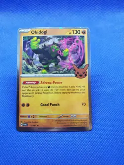 2024 POkemon Okidogi Twilight Masquerade Trick or Trade Holofoil Rare 111/167 - Image 1