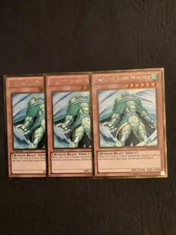 Yugioh 3x Raiza the Storm Monarch PGLD-EN062 - Image 1