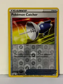 Pokemon Catcher Reverse Holo 138/159 Crown Zenith NM Pokemon Fast Ship - Image 1