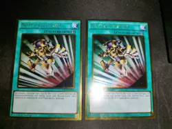 YUGIOH! Notfallteleport PGL3 DE081 Gold Rare Near Mint 1. Auflage Edison Psi - Image 1