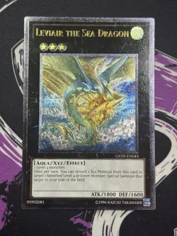 Yugioh Leviair The Sea Dragon Genf-en043 Ultimate Rare Unlimited VLP - Image 1