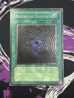 Yugioh Allure Of Darkness PTDN-EN084 Ultimate Rare Unlimited LP Phantom Darkness - Image 1