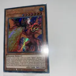 Yugioh Harpie’a Pet Dragon-fearsome Fire Blast Holo Bleed Sealed - Image 1