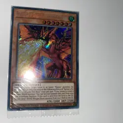 Yugioh Harpie’a Pet Dragon-fearsome Fire Blast Holo Bleed Sealed - Image 2