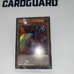 Yugioh Harpie’a Pet Dragon-fearsome Fire Blast Holo Bleed Sealed - Image 3