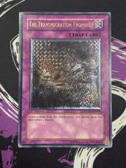 Yugioh The Transmigration Prophecy STON-EN054 Ultimate Rare 1st Edition LP - Image 1