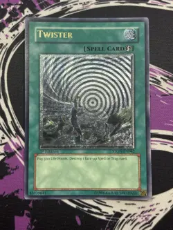 Yugioh Twister STON-EN042 Ultimate Rare 1st Edition NM Strike of Neos - Image 1