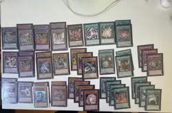 Yugioh Zane Truesdale Cyber Dragon Deck 47 Cards Cyberdark Infinity End Anime GX - Image 1