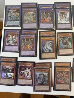 Yugioh Zane Truesdale Cyber Dragon Deck 47 Cards Cyberdark Infinity End Anime GX - Image 2