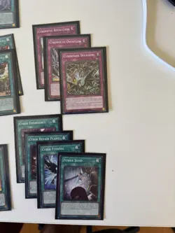 Yugioh Zane Truesdale Cyber Dragon Deck 47 Cards Cyberdark Infinity End Anime GX - Image 4