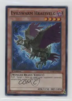 Evilswarm Hraesvelg 1st Ed. YuGiOh Hidden Arsenal 7: Knight of Stars e6j - Image 1
