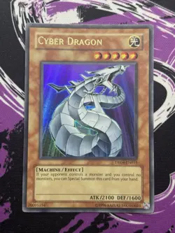 Yugioh Cyber Dragon DR04-EN015 Ultra Rare Dark Revelation Vol 4 MP/LP - Image 1