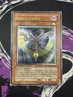 Yugioh Battle Fader ABPF-EN006 Ultimate Rare 1st Edition NM Absolute Powerforce - Image 1