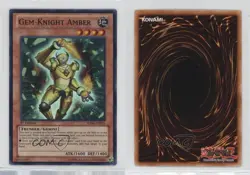 Gem-Knight Amber 1st Ed. YuGiOh Hidden Arsenal 6: Omega Xyz #HA06-EN033 e6j - Image 3