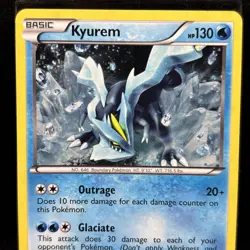 Pokemon BLACK STAR PROMO Kyurem BW44 Card NEAR MINT (NM) - Image 3
