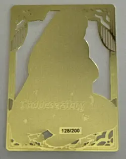 NEJIRE HADO MSR Numbered 128/200 METAL CARD Goddess Story Collectible Card - Image 2