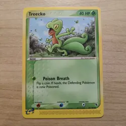 Treecko 75/109 - NM EX Ruby & Sapphire - 2003 Common Pokemon TCG Card - Image 1
