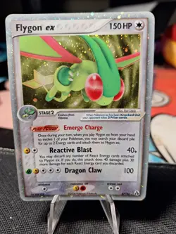 Pokemon TCG Flygon EX Legend Maker Holo Rare Card 87/92 - Image 1