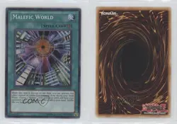 Malefic World YuGiOh 3D Bonds Beyond Time Movie Pack Limited Edition Promo e6j - Image 3