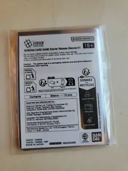 Gundam Card Game Aile Gundam Promo Sleeves Release Event 10 Ct Sleeves - Image 2