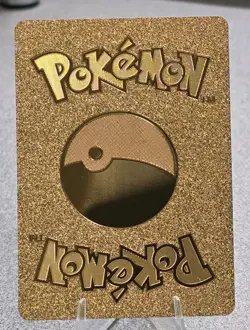 Pokemon Mega Charizard EX 230hp Gold Foil Fan Art Collector Card TCG - Image 2
