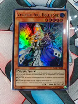 Yugioh Asian English OCG DUAD-AE022 Vanquish Soul Hollie Sue - Super Rare - Image 1