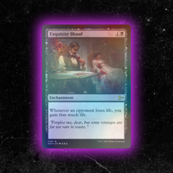 FOIL - Exquisite Blood - Custom MTG Card - High-Quality - Image 1
