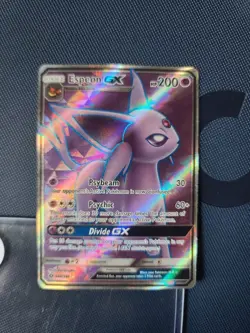 Pokemon TCG Espeon GX Full Art Ultra Rare Card 140/149 Sun & Moon - Image 1