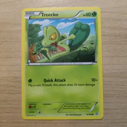 Treecko 6/160 - LP XY Primal Clash - 2014 Common Pokemon TCG Card - Image 1