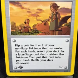 Pokemon Breeder Fields 62/64 - 1ST EDITION - Neo Revelation - POKEMON CARD NM/LP - Image 2