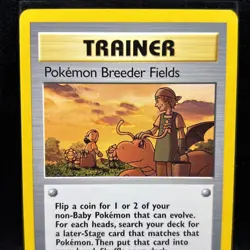 Pokemon Breeder Fields 62/64 - 1ST EDITION - Neo Revelation - POKEMON CARD NM/LP - Image 3
