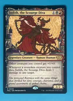 Mtg Judith, the Scourge Diva March of the Machine: Multiverse Legends Regular - Image 1