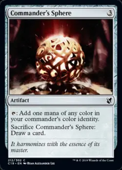 4x Commander's Sphere MTG Commander 2019 NM Magic Regular - Image 1