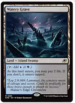 Watery Grave - Edge of Eternities - Regular - MTG - NM - Image 1