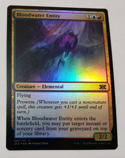 MTG Bloodwater Entity 185 2X2 Double Masters 2022 Foil Common NM x1 - Image 1