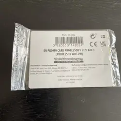 1x Pokemon TCG Professor's Research (Professor Willow) Promo Card, NEW Sealed! - Image 3