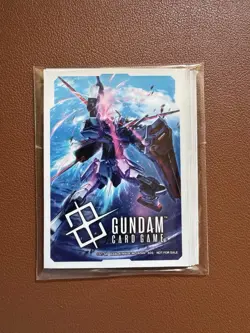 Official Bandai Gundam Card Game Limited Starter Release Sleeves 01 - Image 1