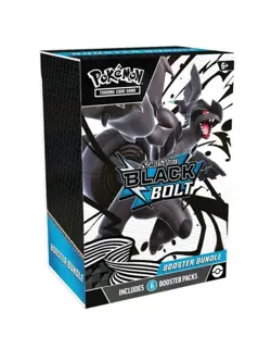 Pokemon TCG Scarlet & Violet Black Bolt Factory Sealed Booster Bundle Ships 8/29 - Image 1