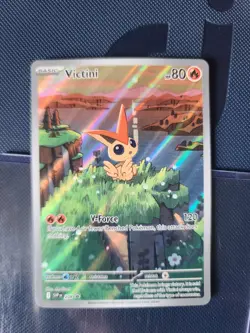 Pokemon TCG - Victini IR Promo 208 White Flare B- NM-M - Image 1