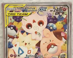 Pokemon TCG Cosmic Eclipse - Togepi & Cleffa & Igglybuff GX #143a/236 - Image 2