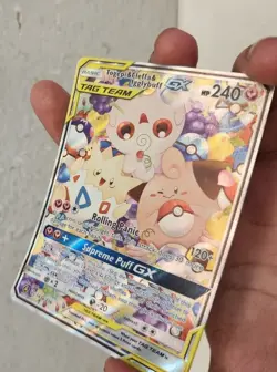 Pokemon TCG Cosmic Eclipse - Togepi & Cleffa & Igglybuff GX #143a/236 - Image 5