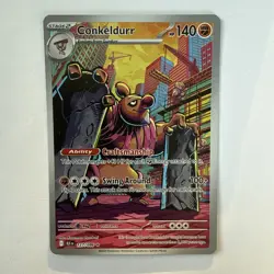 Conkeldurr 127/86 Black Bolt Pokemon - Image 1