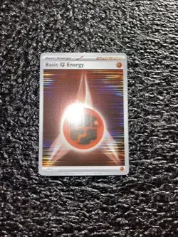 Pokemon Fighting Energy SVE022 Black Bolt & White Flare Holo Near Mint - Image 1