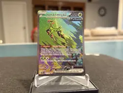 Iron Leaves ex 203/162 Temporal Forces SIR Pokemon - Special Illustration Rare - Image 1