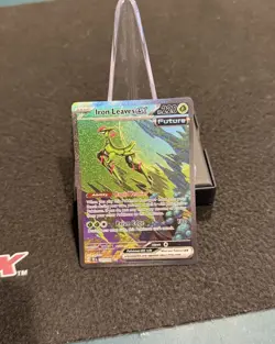 Iron Leaves ex 203/162 Temporal Forces SIR Pokemon - Special Illustration Rare - Image 4