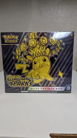 Pokemon TCG Surging Sparks Elite Trainer Box ETB Factory Sealed - Image 1