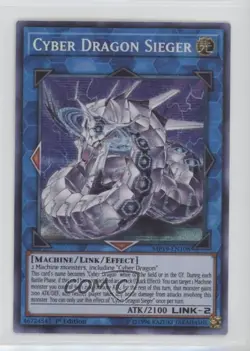 Cyber Dragon Sieger 1st Ed. YuGiOh Gold Sarcophagus Tin Mega Pack #MP19-EN108 - Image 1