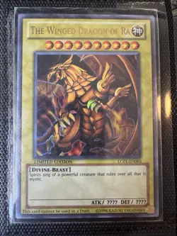 Yugioh Legendary Collection LC01 God Card Set - NM - Image 3